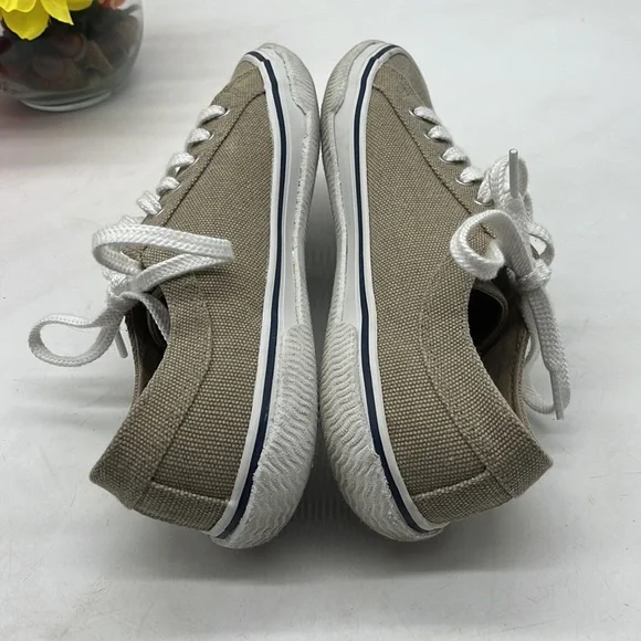 Nautica Tan Canvas Sneaker Size 7.5. SNK2653B - Picture 5 of 8